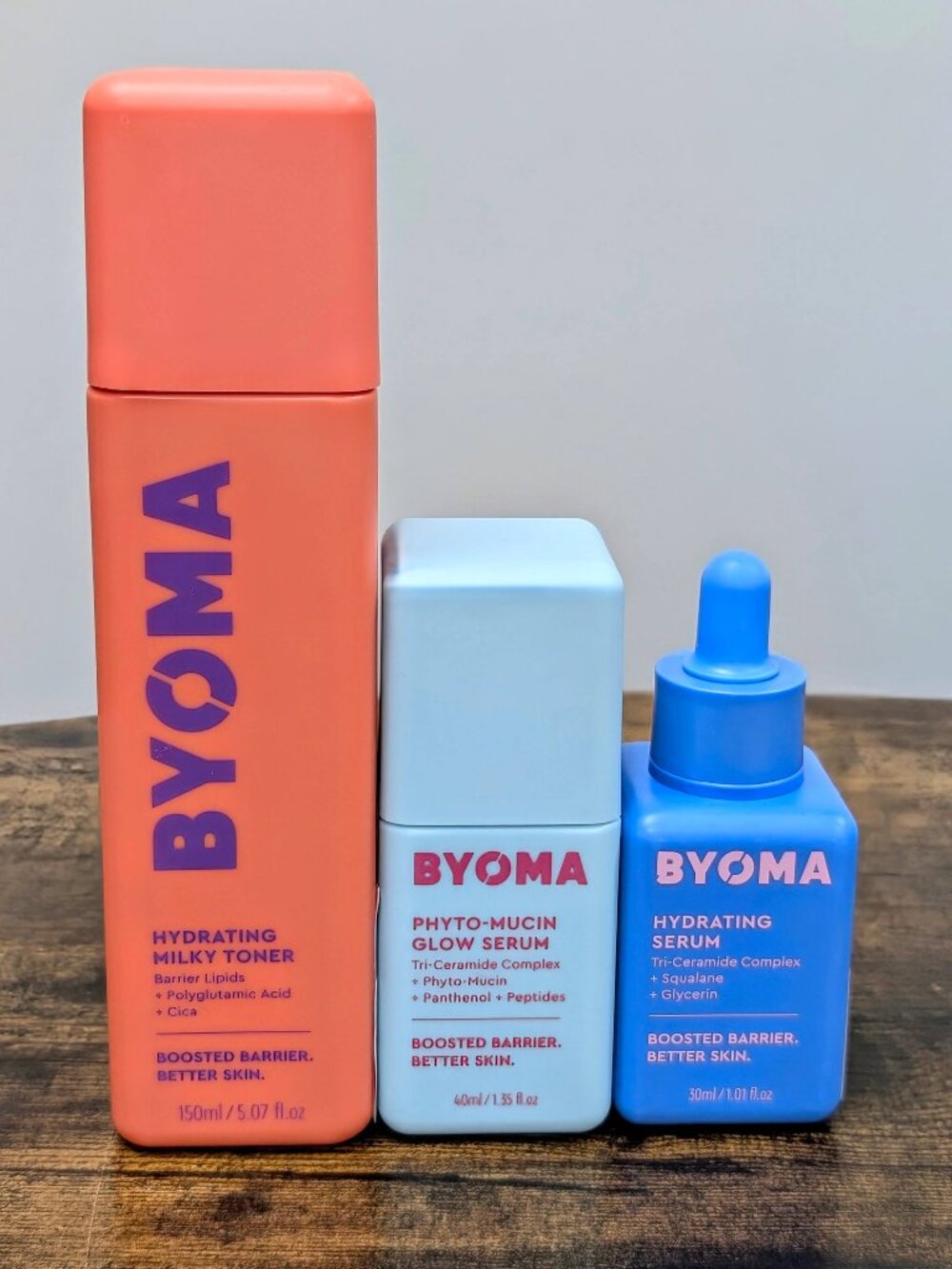 Byoma Skincare Trio